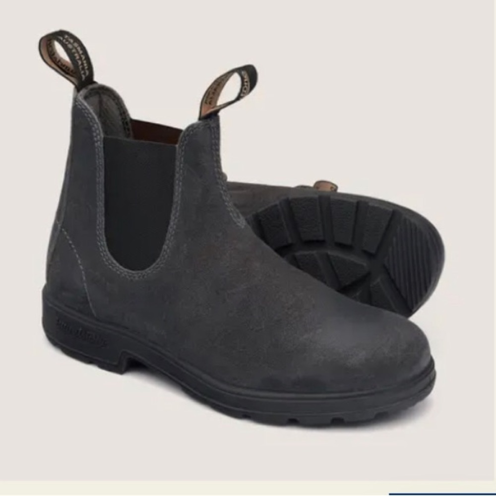 Blundstone #1910 Men’s Originals Suede Boots- Steel Grey